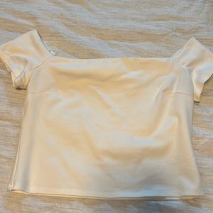 Gianni Bini off the shoulder crop top